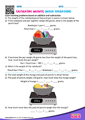 Calculating Weights