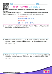 Word problems