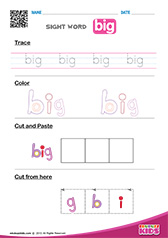 Sight Word big