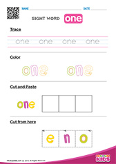 Sight Word one