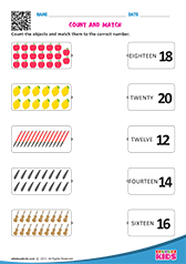 Count and Match Numbers