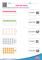 Count and Match Numbers