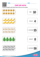 Count and Match Numbers