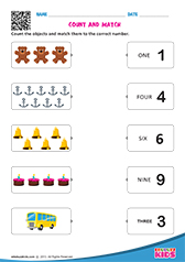 Count and Match Numbers