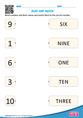 Read And Match Numbers