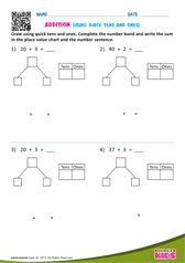 Addition(using quick tens)