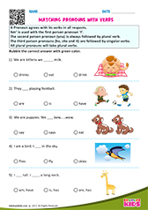 Singular and Plural Noun With Verbs