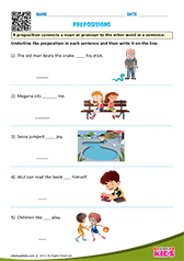 Identify Correct Prepositions