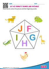 Phonic Match - F to J