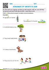 Agreement of Subjects and Verb