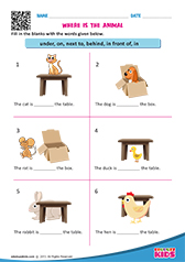 Fill with Prepositions