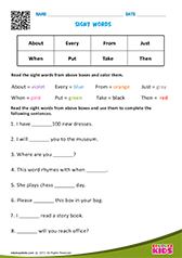 Sight Words