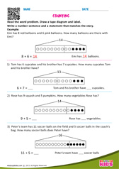 Addition word problems