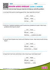 Addition word problems