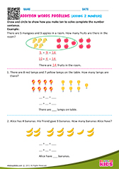 Addition word problems