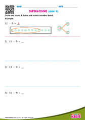 Subtractions Using 9