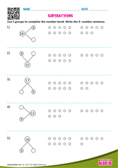 Subtractions Using 9