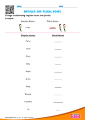 Singular and Plural Nouns