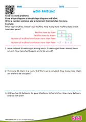 Word Problems Using Tape Diagram