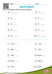 Writing Numbers In Words