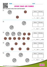 Adding Dimes and Pennies