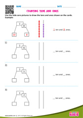 Counting tens and ones