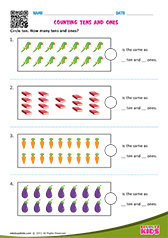 Counting tens and ones