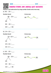 Number Bonds And Arrow Way Methods