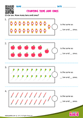 Counting tens and ones