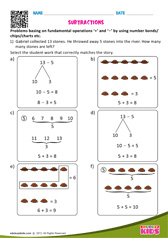 Subtraction Word Problems