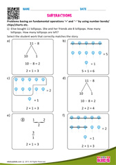 Subtraction Word Problems