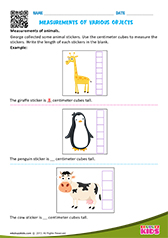 Measurements Of Various Objects