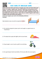 Past Tense of Irregular Verbs