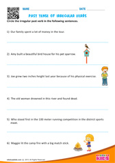 Past Tense of Irregular Verbs