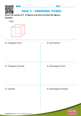 Draw 3 Dimensional Shapes