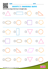 Identify 2 Dimensional Shapes