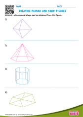 Relating Planar And Solid Figures