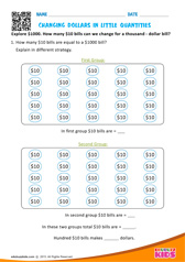 Convert dollars into small units