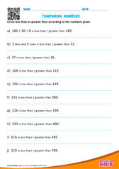 Comparing Numbers