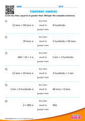 Comparing Numbers