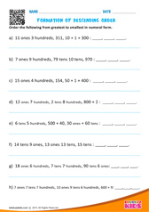 Formation of Descending Order