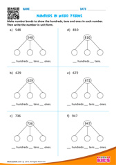 Number in Word Forms