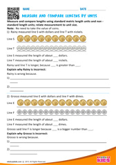 Measure and compare lengths by units