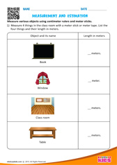 Measurement and estimation