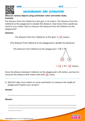 Measurement and estimation