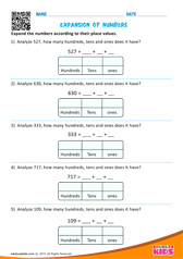 Expansion of the Numbers