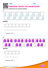 Foundation Concept for Multiplication