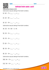 Subtraction Made Easy