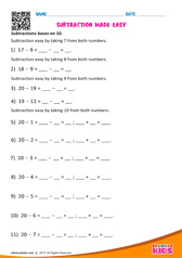 Subtraction Made Easy