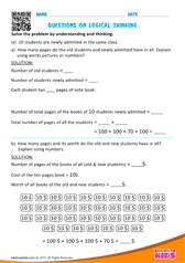 Questions on Logical Thinking